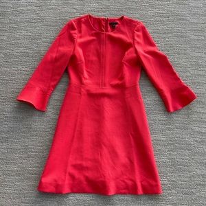 J. Crew poppy long sleeve dress